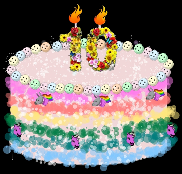 RIdPEF cake 10 years